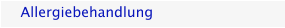 Allergiebehandlung